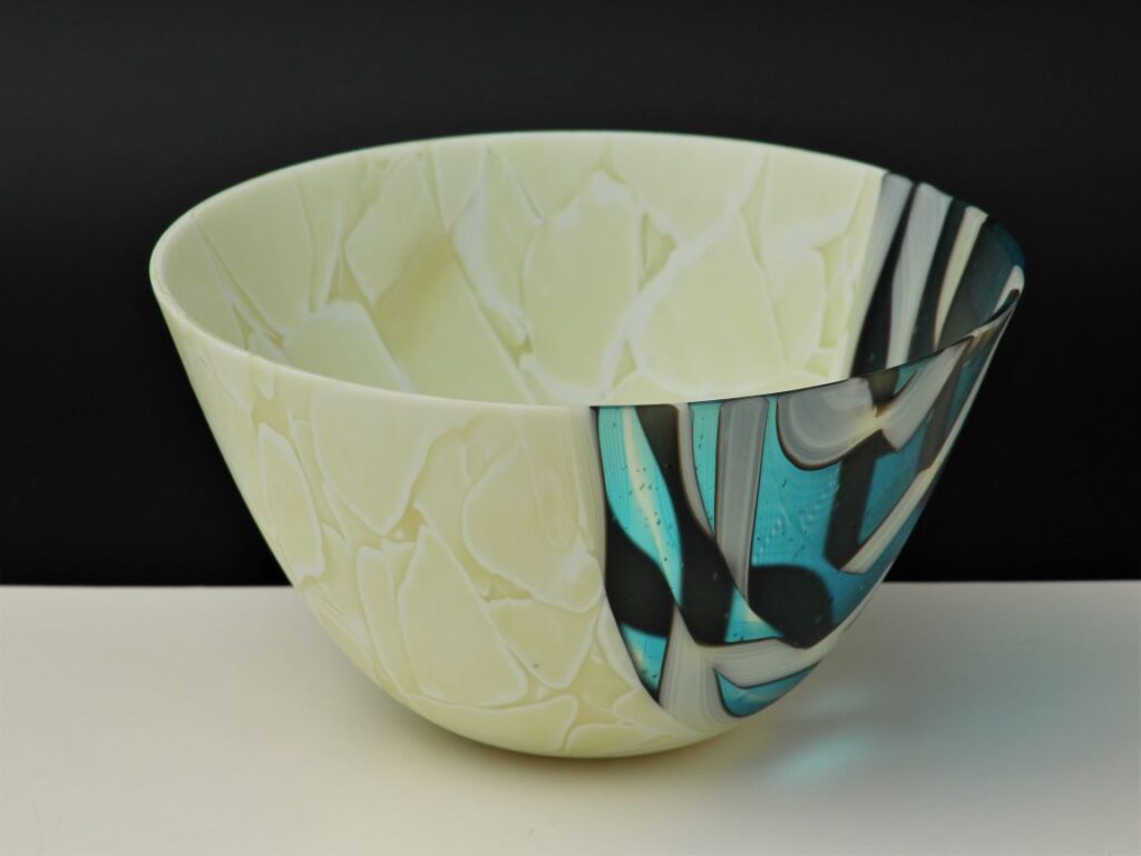 Jumble and Turquoise Twisties Bowl