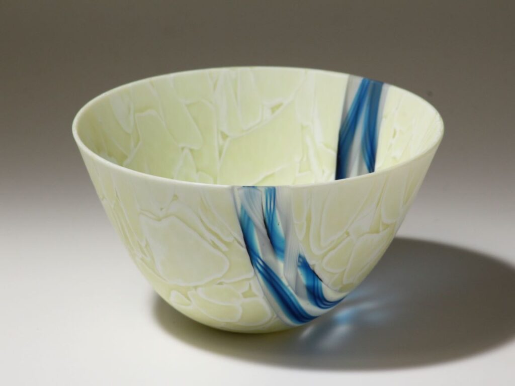 Jumble Bowl with Blue Twisties